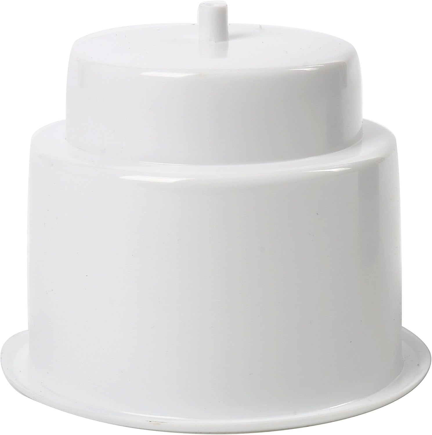 4Pcs Marine Plastic Cup Drink Holder with Drain Insert, White